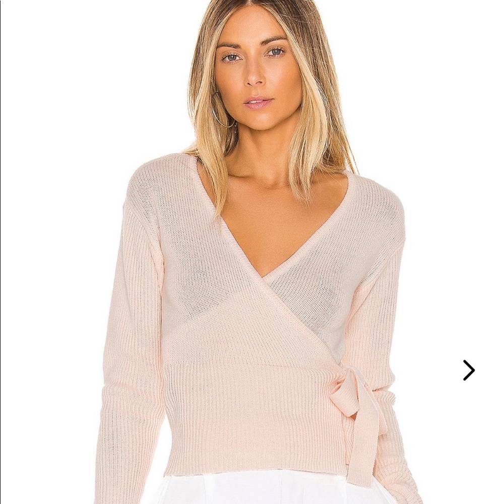 Wrap sweater